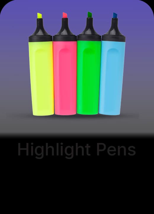 Highlighting Pens